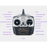 RadioLink T8FB 2.4GHz 8CH RC Transmitter Radio R8EF Receiver Controller Receptor RC Helicopter Quadcopter Planes Fixed Wing DIY